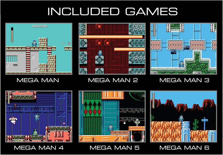 My Arcade Mega Man Pocket Player Pro tragbares Gaming-System (6 Spiele in 1)