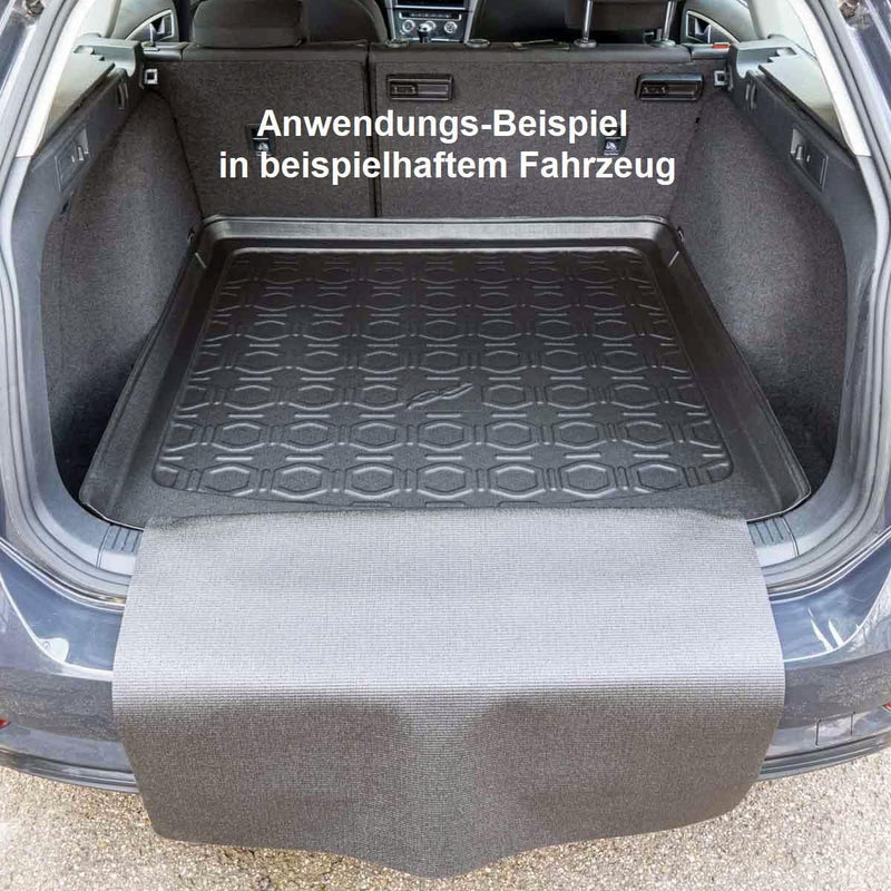 Kofferraumwanne mit Ladekantenschutz passend für VW Passat Variant 3G/B8 ab 11/2014 AZUGA AZ26000025