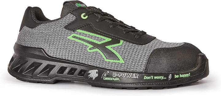 U-POWER RED LEVE MIKE, Sicherheitsschuhe, leichte, durchtrittsichere Unisex-Turnschuhe, Bastsohle, I
