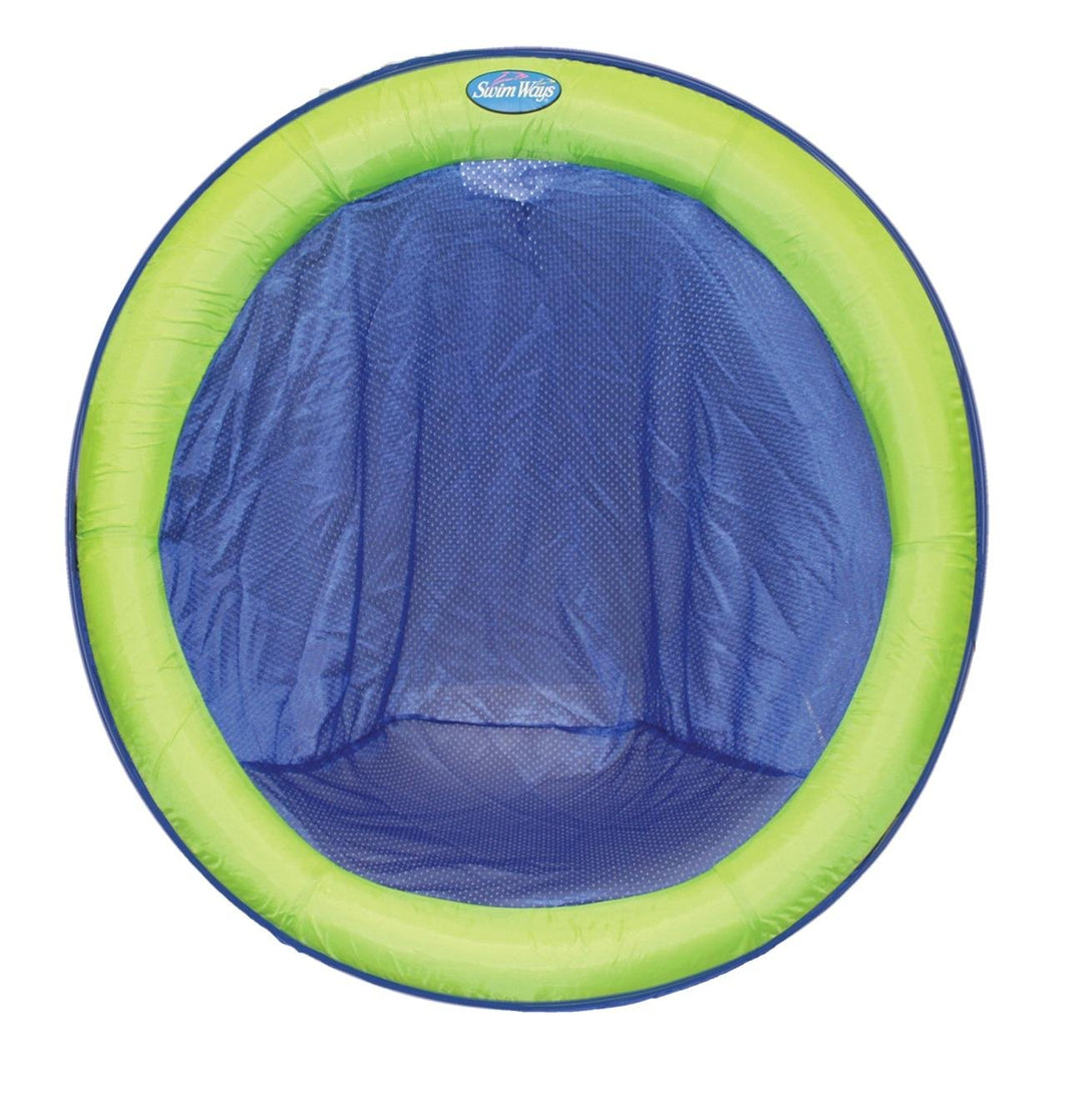 Swimways Spring Float Papasan - Blue/Lime by SwimWays
