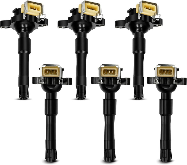 6x Zündspule Zündmodul für 3er 5er 7er E36 E39 E46 8er Z3 Z8 R-a-n-g-e R-o-v-e-r III ZS ZT 75 1993-2