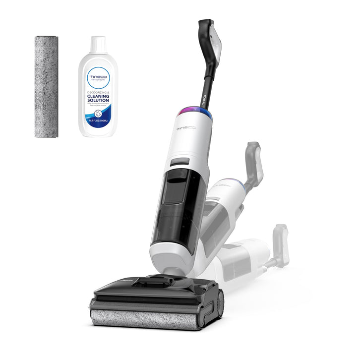 Tineco Floor ONE S7 Stretch Turbo Akku-Nass-Trockensauger, 65 Minuten Laufzeit, 85°C Schnell-Trocknu