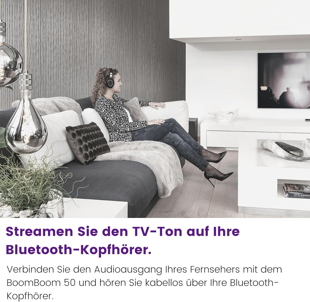 Marmitek BoomBoom 50 Bluetooth® Musik-Sender Bluetooth Version: 3.0 +EDR 30m USB Einspeisung, USB Ei