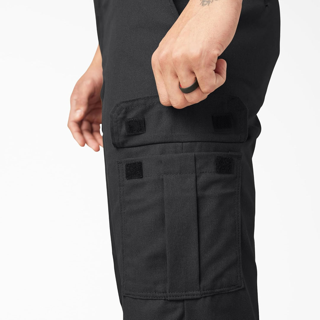 Dickies Herren Pant روللل De Sarja Reta Regular Straight Stretch Twill Cargo Hose 30W / 30L Schwarz,