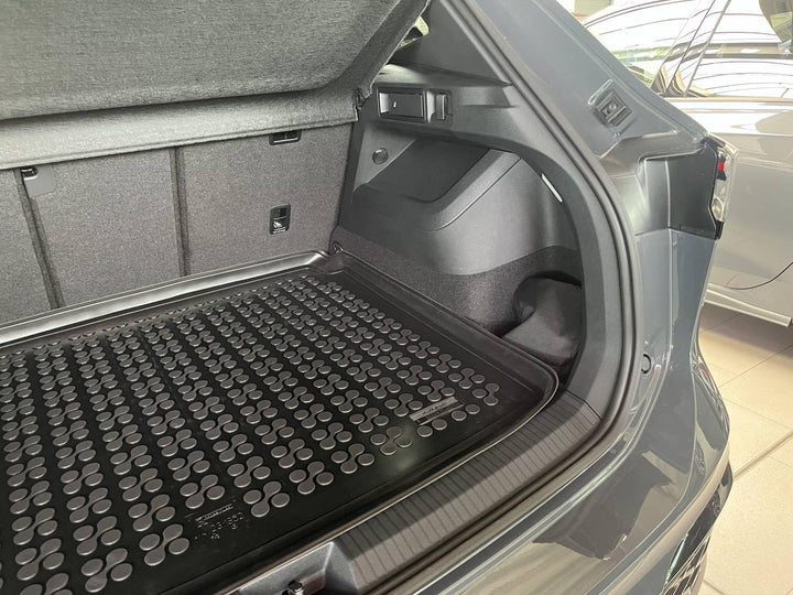 AZUGA Gummi Kofferraumwanne Premium Antirutsch passend für VW Tiguan ab 2/2024 (hoher Boden)/für Cup