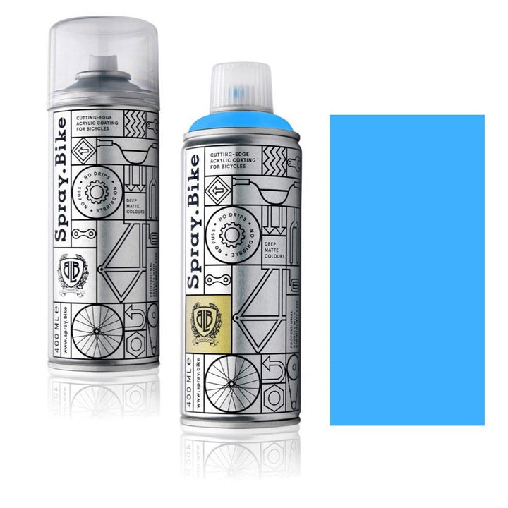 Fahrrad Lackspray in NEON Farben - KEINE GRUNDIERUNG notwendig - Acryllack/Lack Spray in 400 ml Spra