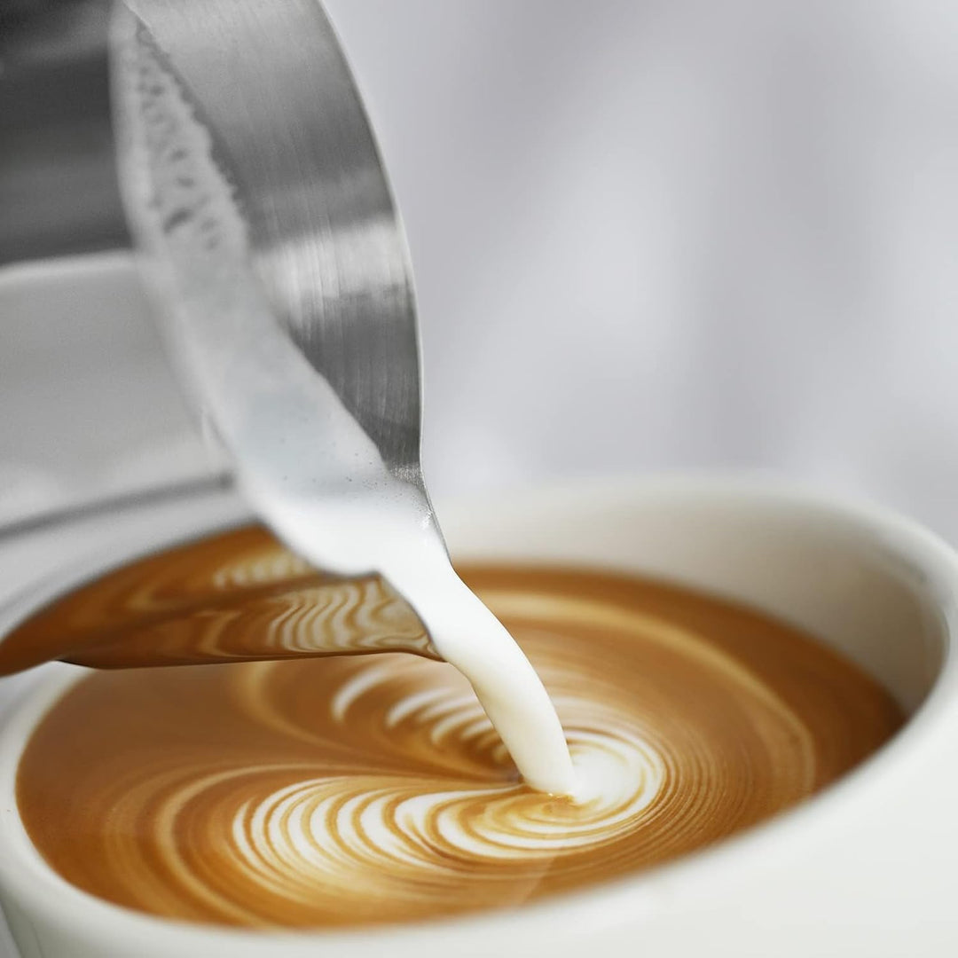 MHW-3BOMBER 450ml(15oz) Milchkännchen Milchkanne Profi, 15oz Milchkännchen Edelstahl für Espresso, C