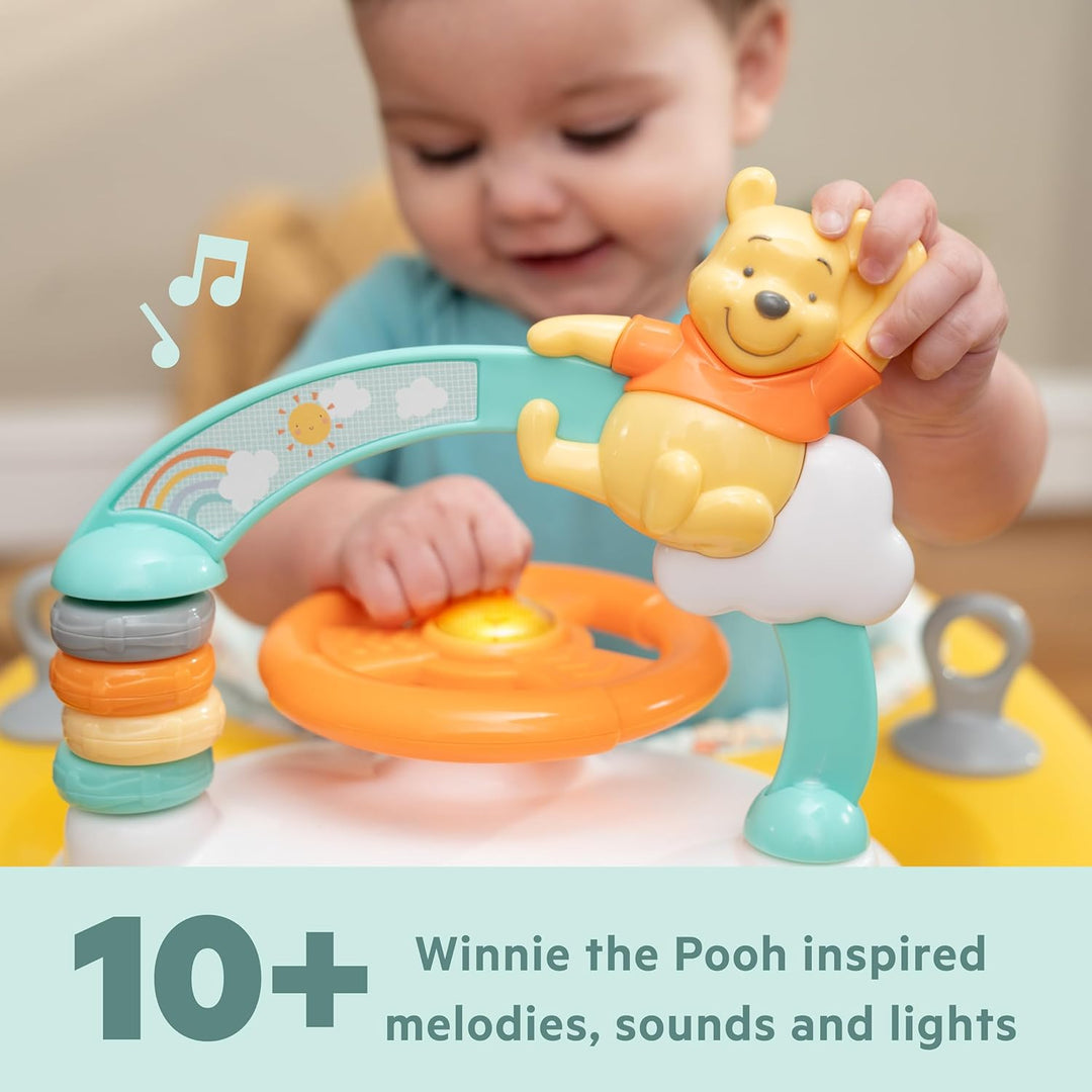 Bright Starts Disney Baby Winnie Puuh Once Upon a Walk Aktivitäten-Lauflernhilfe, 2 Spielmöglichkeit