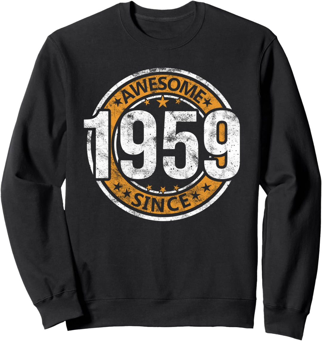 Genial Seit 1959 Awesome Für Mann Und Frau Geburtstag Sweatshirt