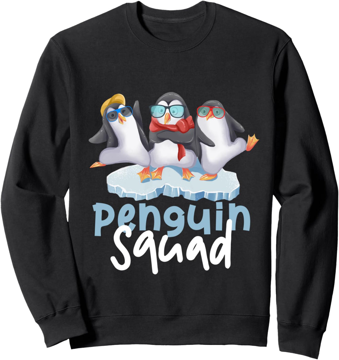 Pinguin Squad Penguin Partner Team Gruppen Partnerlook Sweatshirt