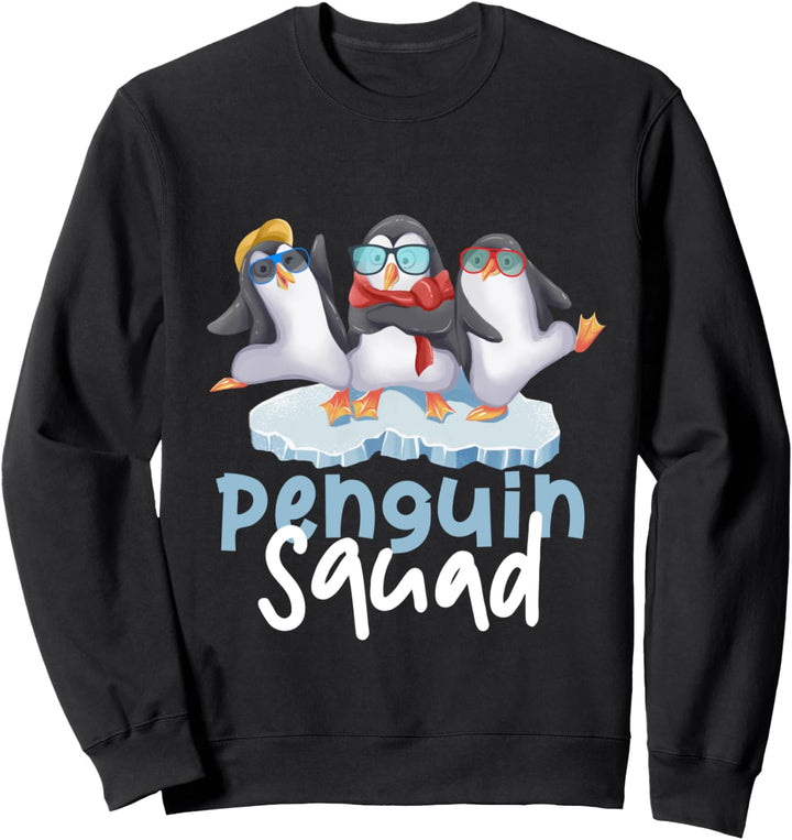 Pinguin Squad Penguin Partner Team Gruppen Partnerlook Sweatshirt