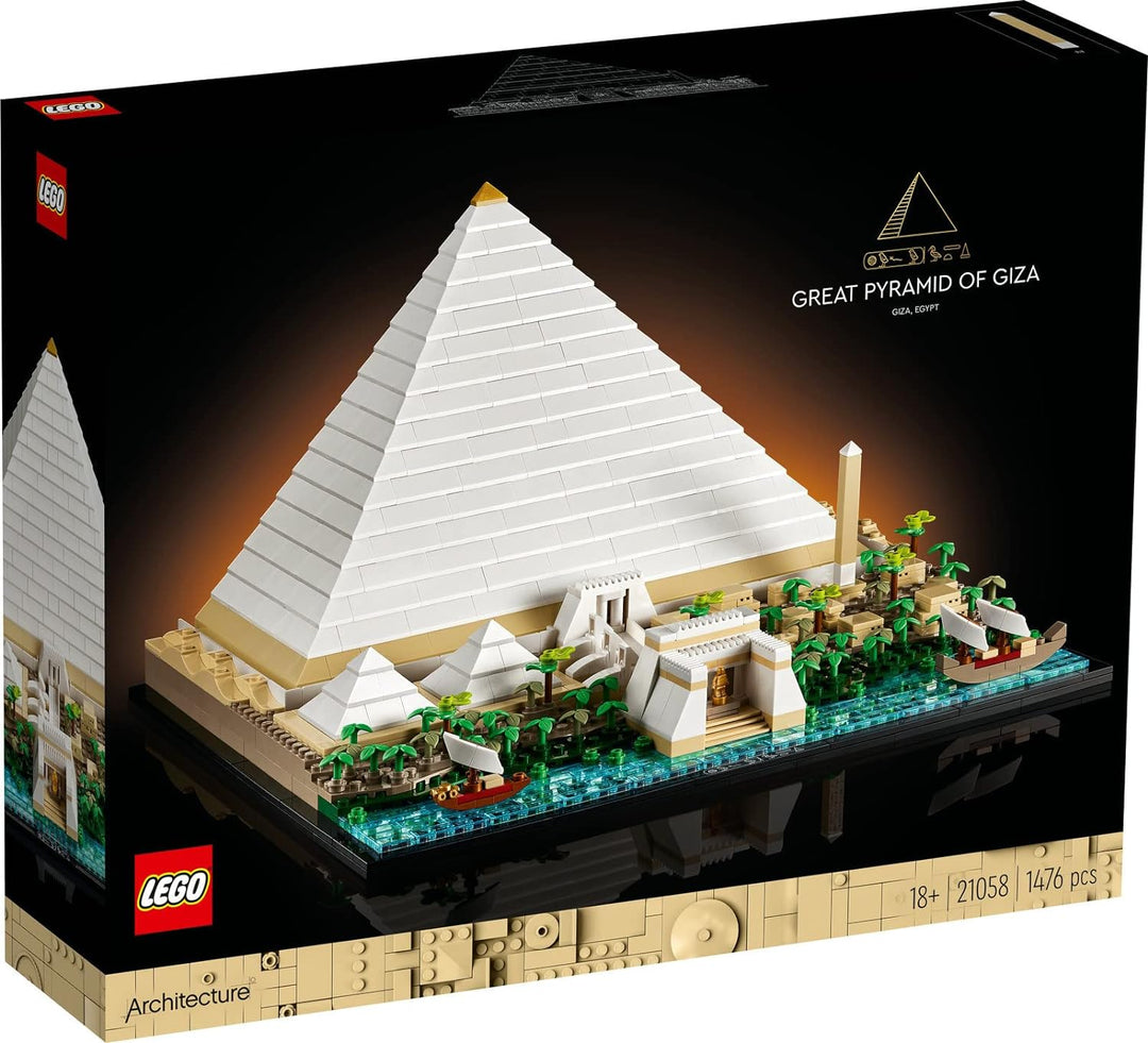 Lego Architecture 2er Set: 21058 Cheops-Pyramide & 21034 London