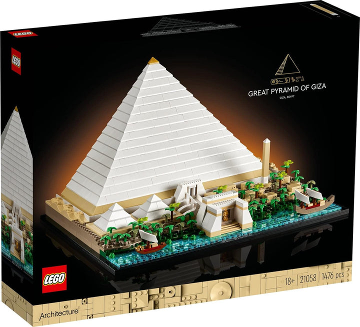Lego Architecture 2er Set: 21058 Cheops-Pyramide & 21034 London