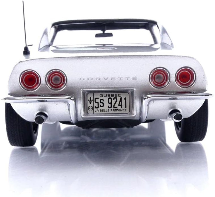 Norev Chevrolet Corvette C3 1969 Silber Modellauto 1:18