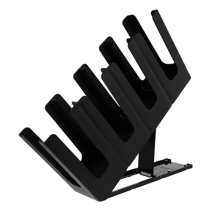 Housoutil 1stk Schräger Becherhalter Mit Vier Gittern Restaurantbedarf Schwarzer Kaffeetassen- To Go