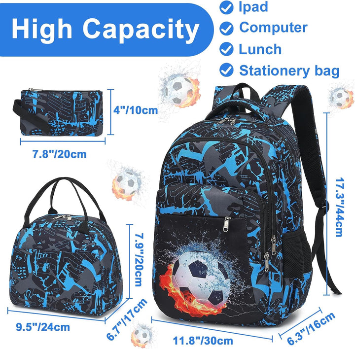 LEDAOU Schulrucksack Junge Teenager Kinder Juvenile Mädchen Daypack Mädchen Freizeitrucksack Backpac