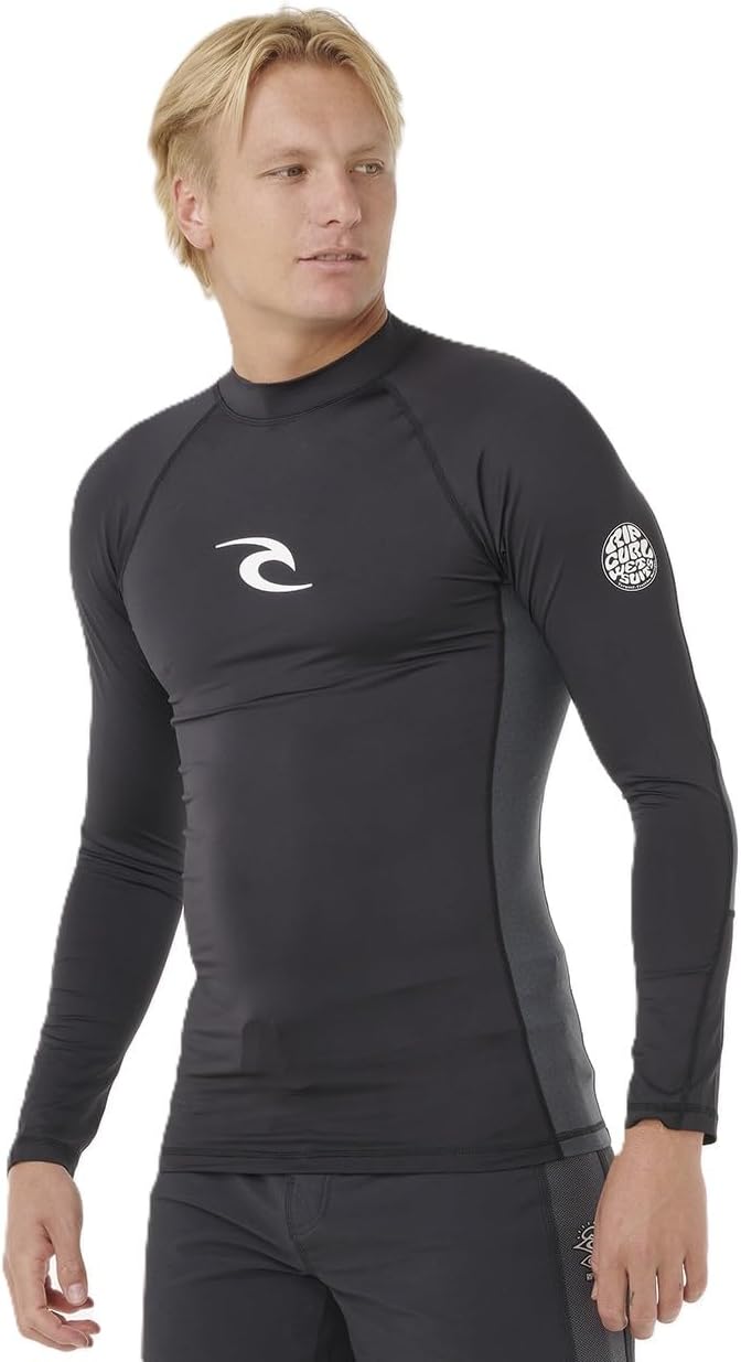 Rip Curl 2026 Männer Waves Perf Long Sleeve Vest 16FMRV - Black, M