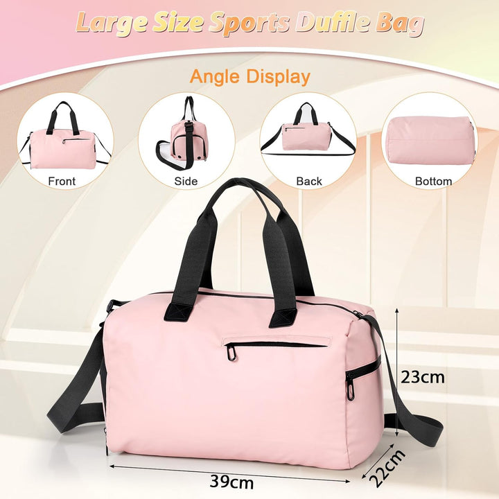 Romon Sporttasche Reisetasche, Sporttaschen Sportbeutel Schwimmtasche Trainingstasche mit Schuhfach