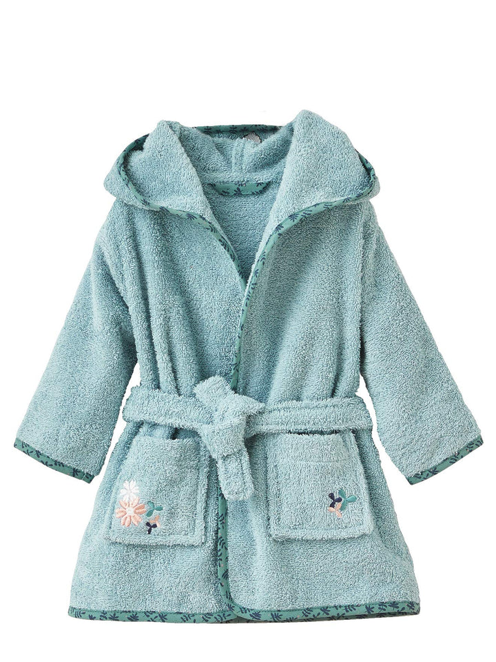 Vertbaudet Baby Bademantel MÄRCHENWALD, Reh-Kostüm Vert 80, Vert 80