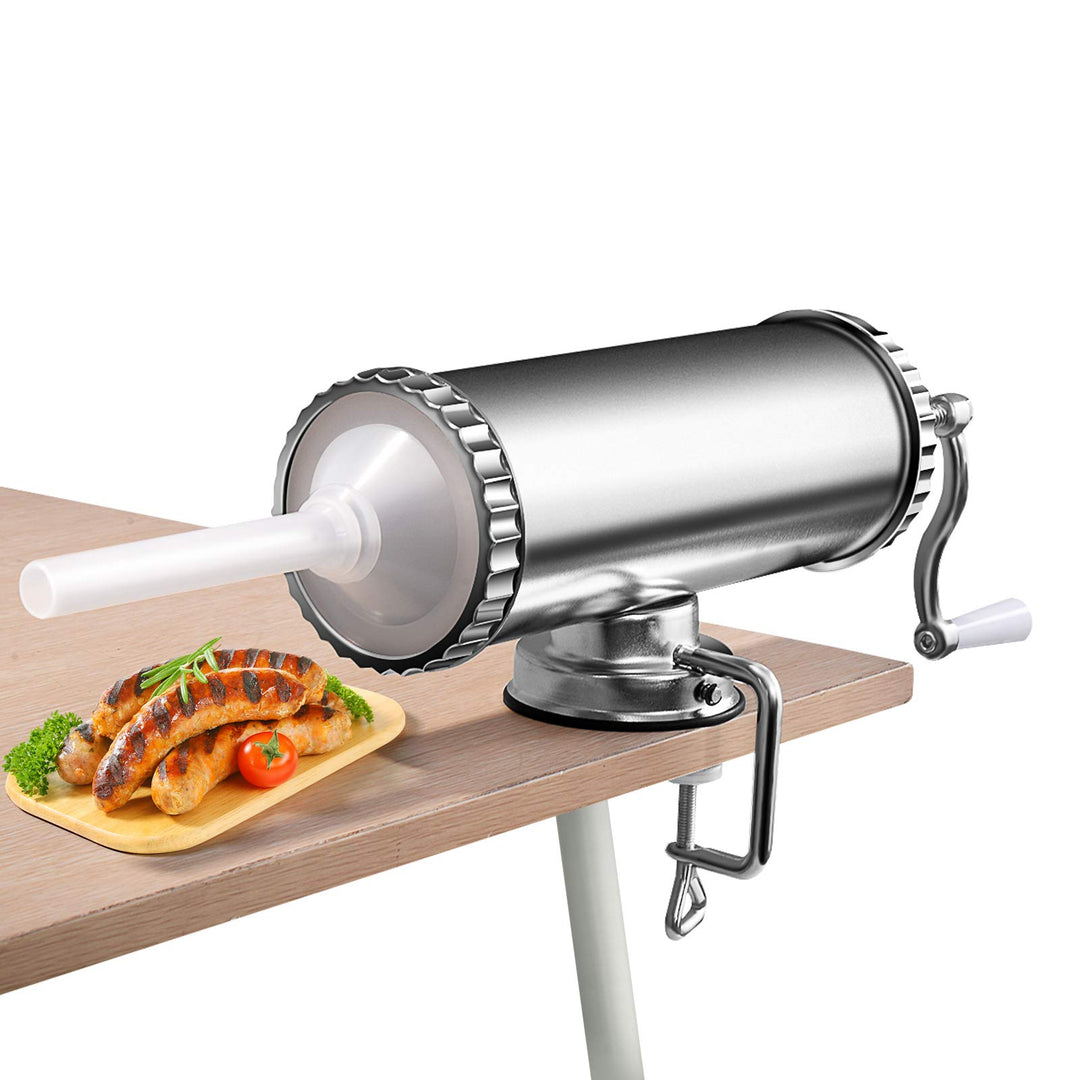 DREAMADE Wurstfüller 3L, Wurstmaschine, Manuelle Wurstfüllmaschine, Wurstspritze Wurstpresse inkl. 3