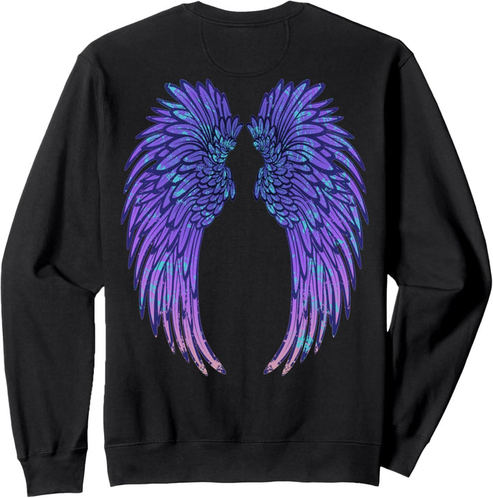 Angel Wings Eagle Wings Broken Wings Wild Wings On The Wings Sweatshirt