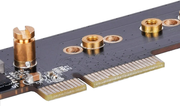 Silverstone SST-ECM28-1-x-NVMe-und-1-x-SATA-M.2-SSD zu PCIe-x4-1HE-Adapterkarte