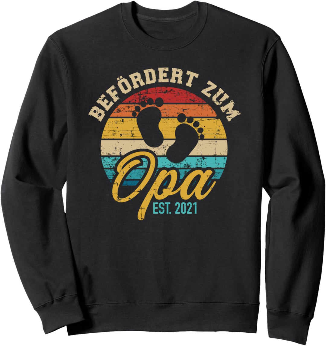 Befördert zum Opa 2021 Sweatshirt
