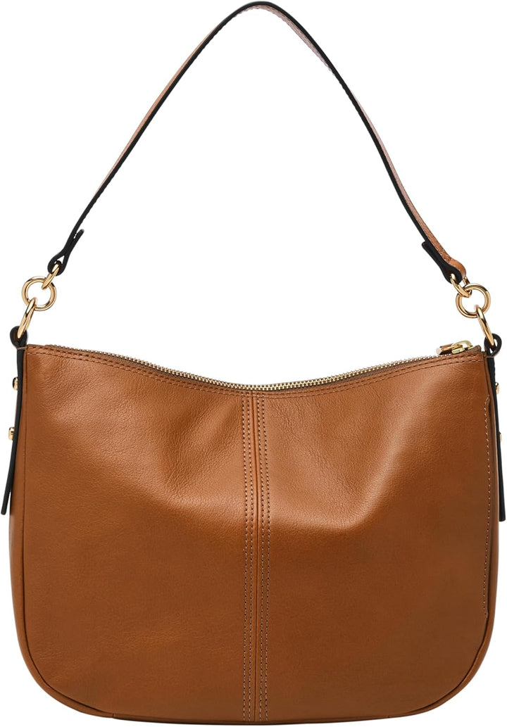 Fossil Damen Jolie Crossbody Braun Cross Body Sattel, Sattel
