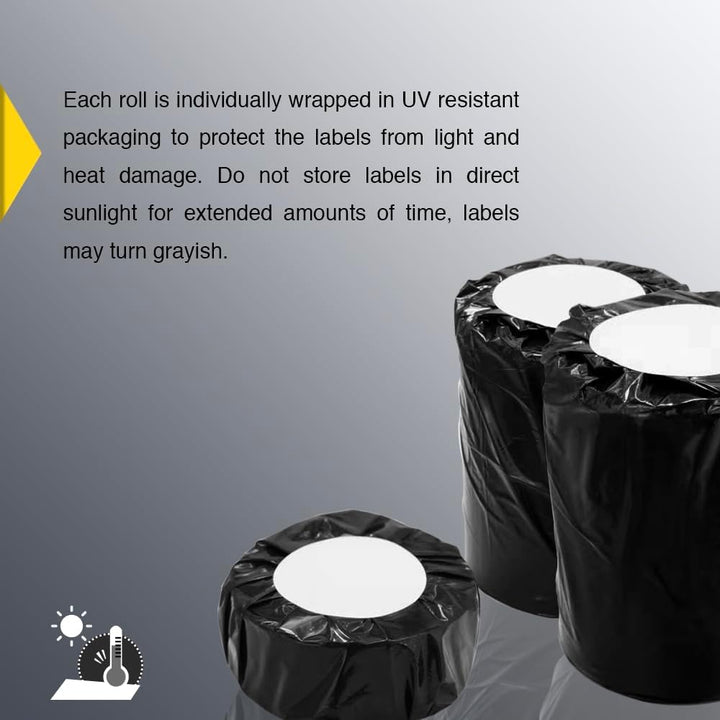 BETCKEY - 76mm x 51mm(3 in x 2 in) Perforierte Mehrzweck/Versand von Thermoetiketten Kompatibel mit