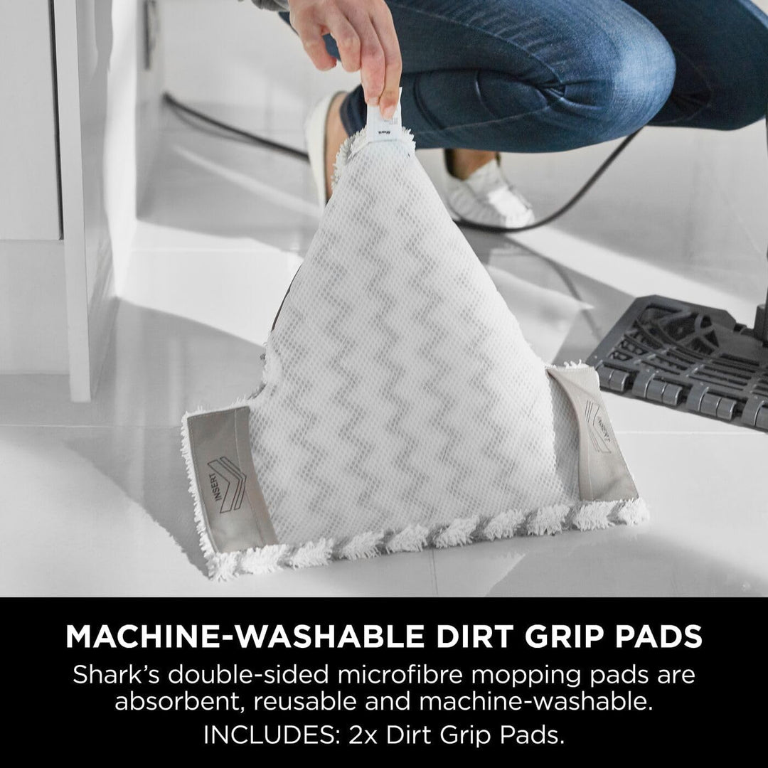 Shark [S6005UK] Dampfreiniger, 1050 W, Grau & Weiss 3 in 1, 3 in 1