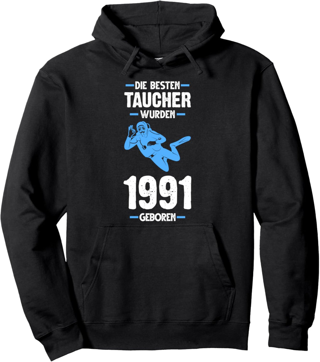 30. Geburtstag Taucher 30 Jahre Pullover Hoodie