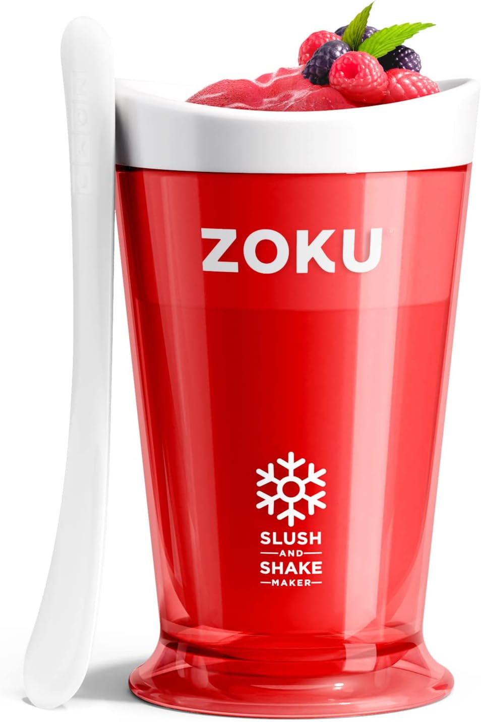 Zoku Slush & Shake Maker ZK113-RD Express-Slushbereiter, Rot, Rot