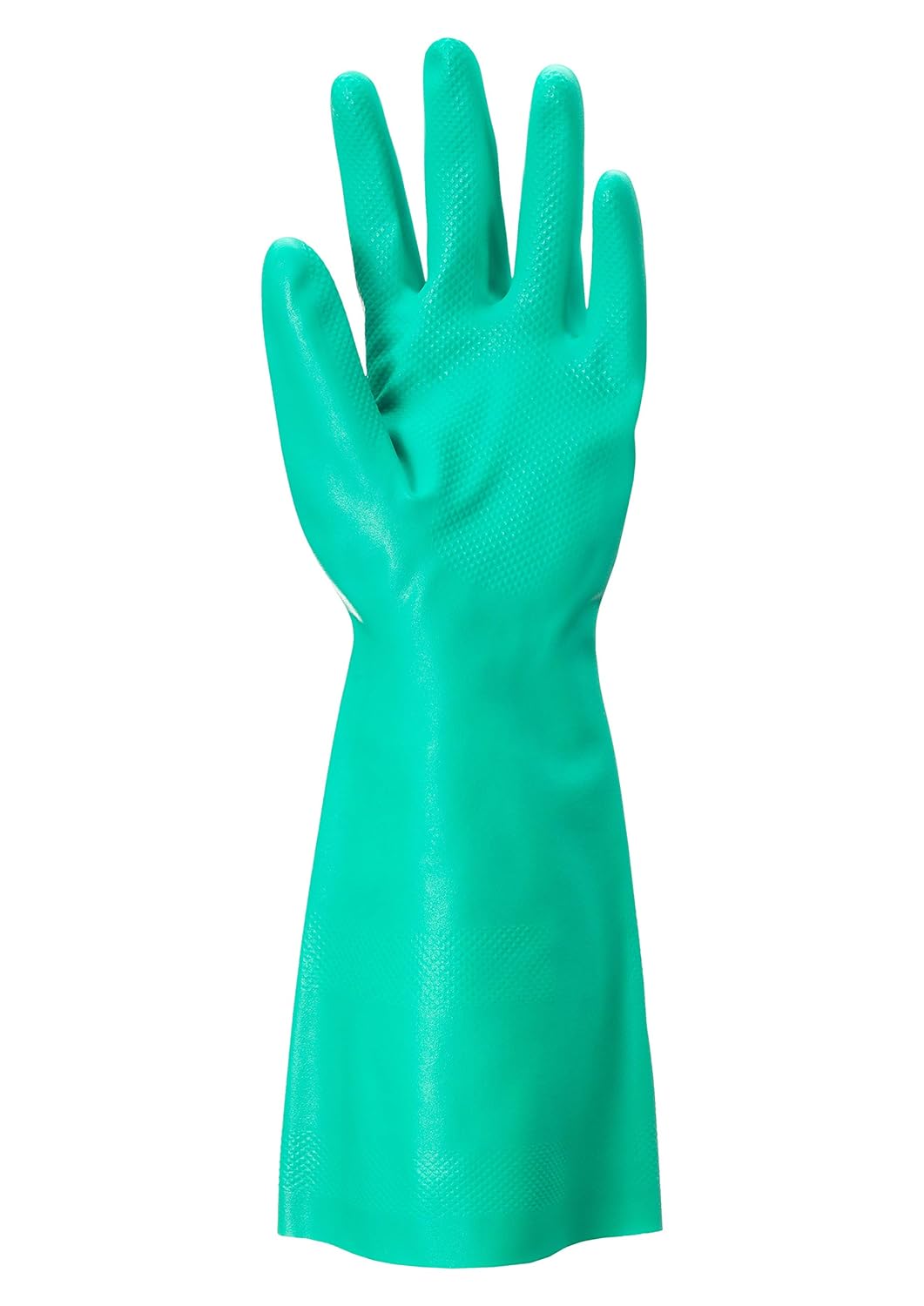 Ansell AlphaTec 37-695 Nitril-Handschuhe, Chemikalien-Schutz für Arbeiten in der Industrie, mit Chem