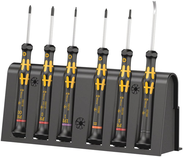 Wera Kraftform Micro 6 ESD Smartphone-Reparaturset 1, 6-teilig