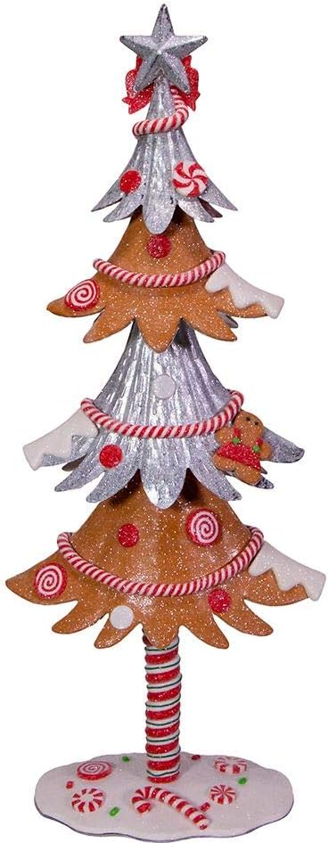 Kurt S. Adler Claydough Weihnachtsbaum Ornamente Urlaub Dekoration Lebkuchen Pfefferminze Süssigkeit