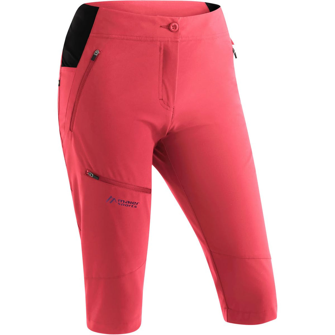 Maier Sports Damen Caprihose Latit Vario 38 Rosa, 38 Rosa
