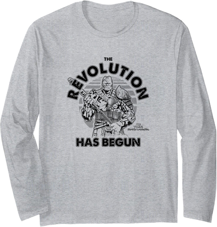 Marvel Thor: Ragnarok Thanos The Revolution Has Begun Langarmshirt