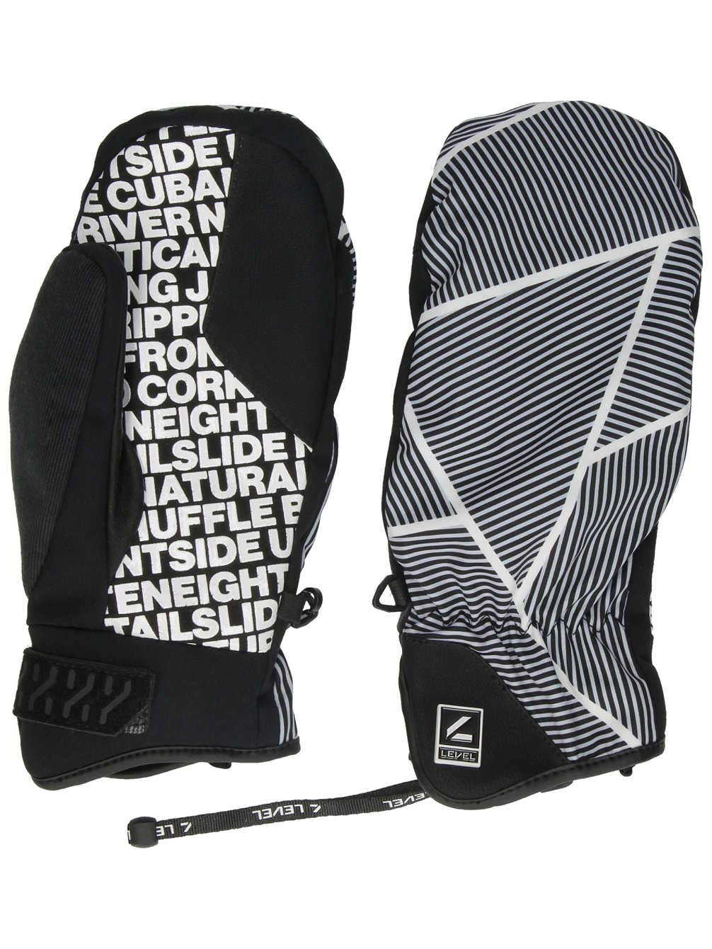 Level Herren Suburban Mitt Handschuhe (1er Pack) 8,5/ML Black-white, 8,5/ML Black-white