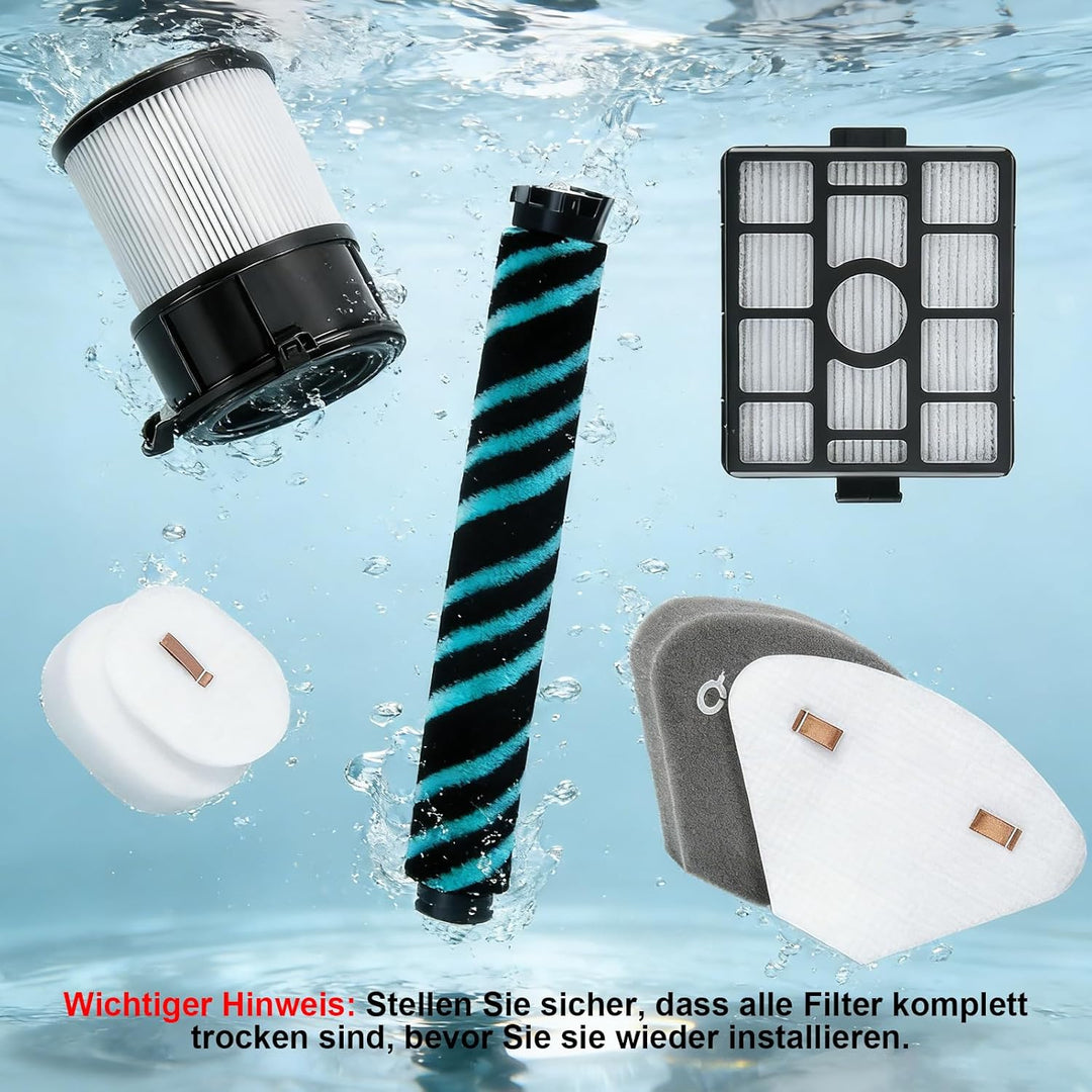 IP3253EUT Filter für Shark PowerDetect Akku-Staubsauger IP3251EUT IP3225EUT IP3257EUT, 2 HEPA-Filter