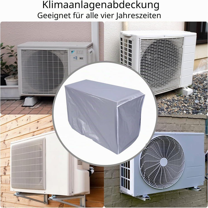 Aussenklimaanlage Abdeckungs wasserdichter Klimaanlagen Staubschutz Klimaanlage Abdeckung Wasserdich