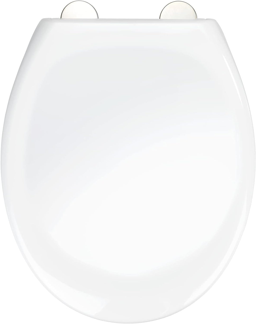 WENKO WC-Sitz Ios, stabiler Premium Thermoplast WC-Sitz in Weiss mit Easy-Close Absenkautomatik und