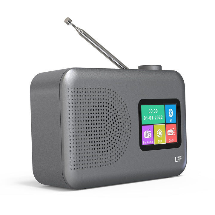 Dab Radio, LFF DAB Digitalradio, Radio Klein UKW-Digitalradio, DAB Plus Radio, Küchenradio mit Kabel