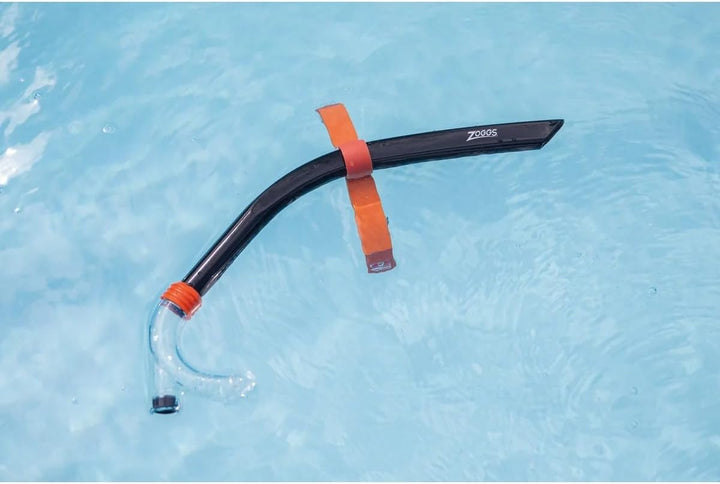 Zoggs Centre Line Snorkel, Trainingshilfe, Orange Einheitsgrösse
