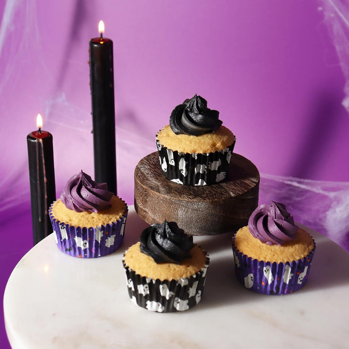 PME Halloween Folienbeschichtete Cupcake-Förmchen - Spukende Geister (60 Stück), Spukende Geister