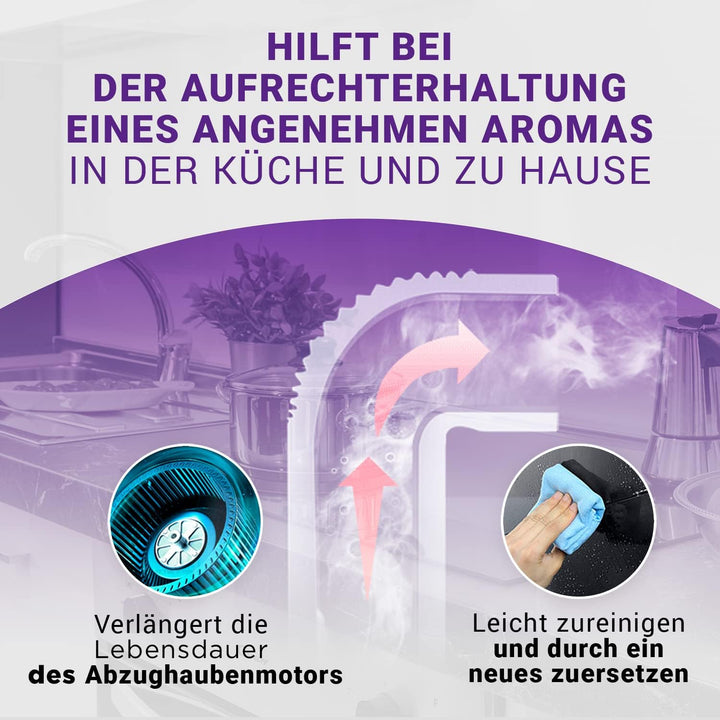 Filter Dunstabzugshaube Kohlefilter 430x175mm Ersatz für 296178 Neff Abzugshaube Filter - Aktivkohle