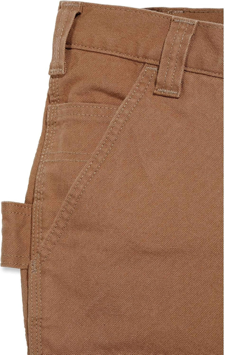 Carhartt Herren Straight Fit Stretch Duck Dungaree Arbeitshose 30W / 32L Carhartt Braun, 30W / 32L C