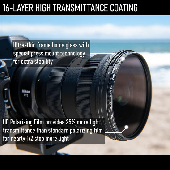 Filter Hoya HD MkII CIR-PL 49mm 49mm CIR-PL, 49mm CIR-PL