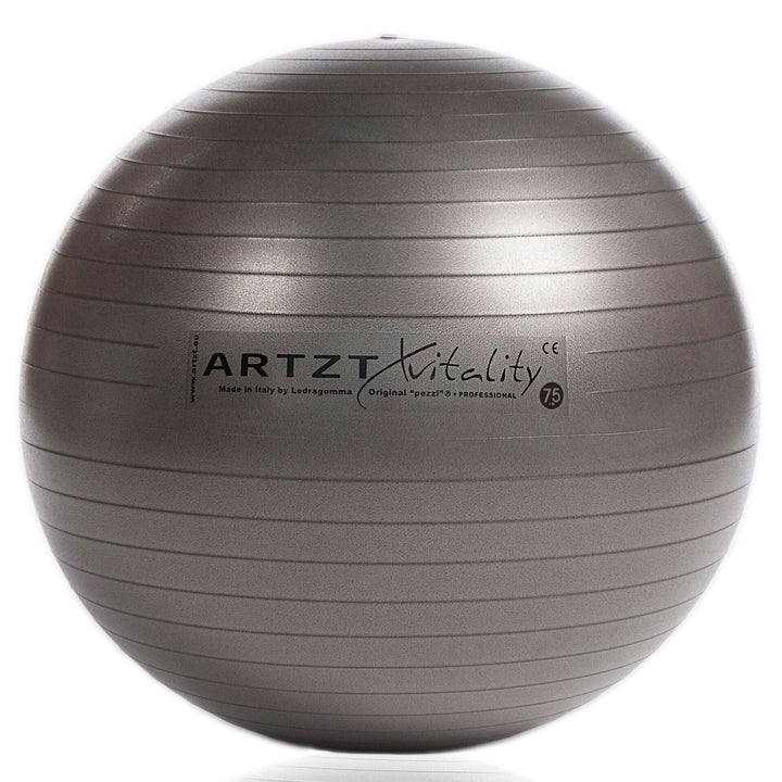 Artzt Vitality Gymnastikball Plus Anthrazit 75 cm, Anthrazit 75 cm