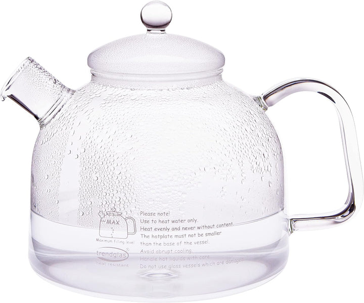 Trendglas Jena Innovativer Wasserkocher / Wasserbereiter, aus Borosilikat-Glas (1,75 Liter)