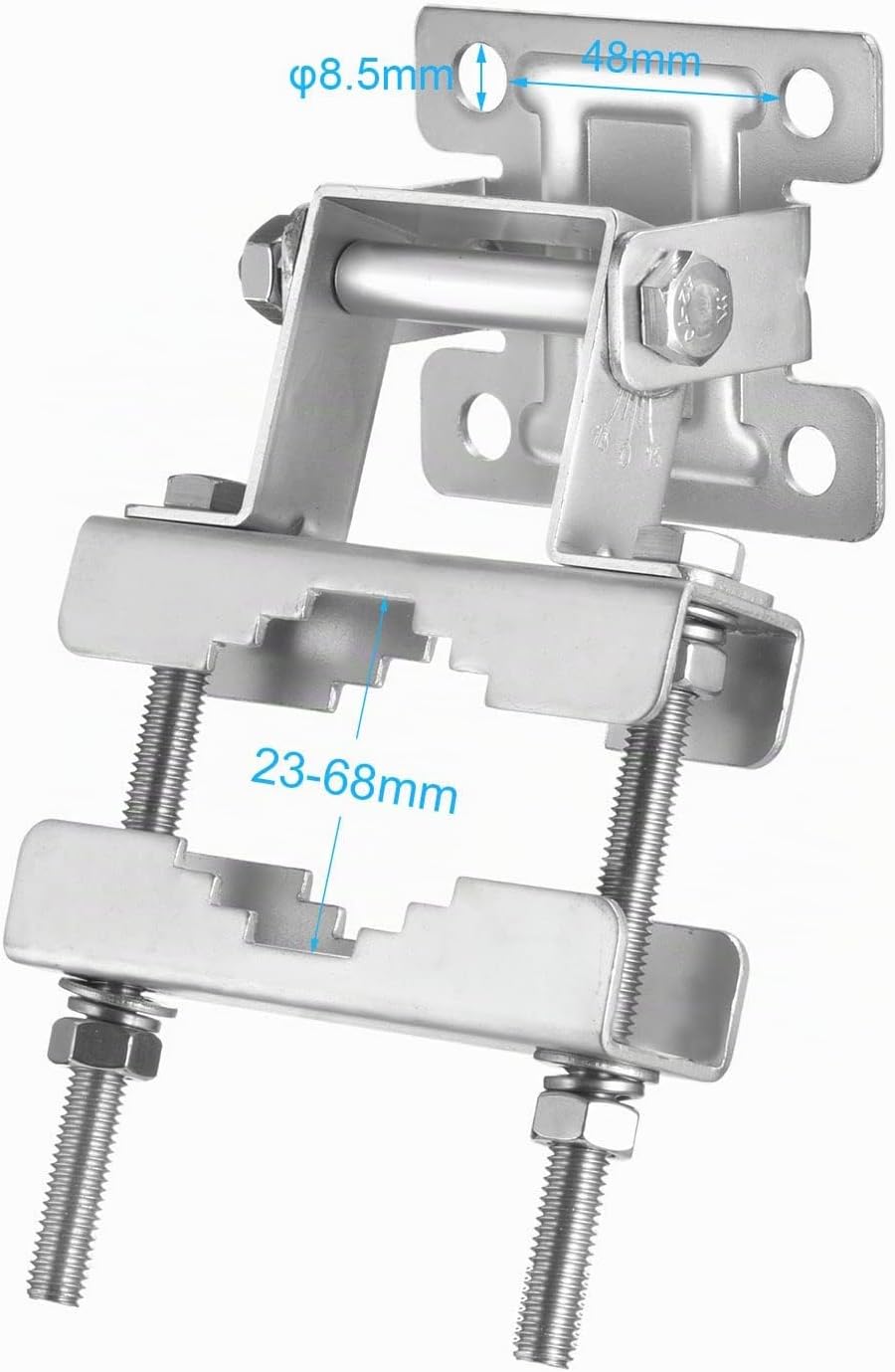 Bingfu Verstellbare Antennen Masthalterung Halterungen zur Wand Mastklemme Anti Rost Hardware Zubehö